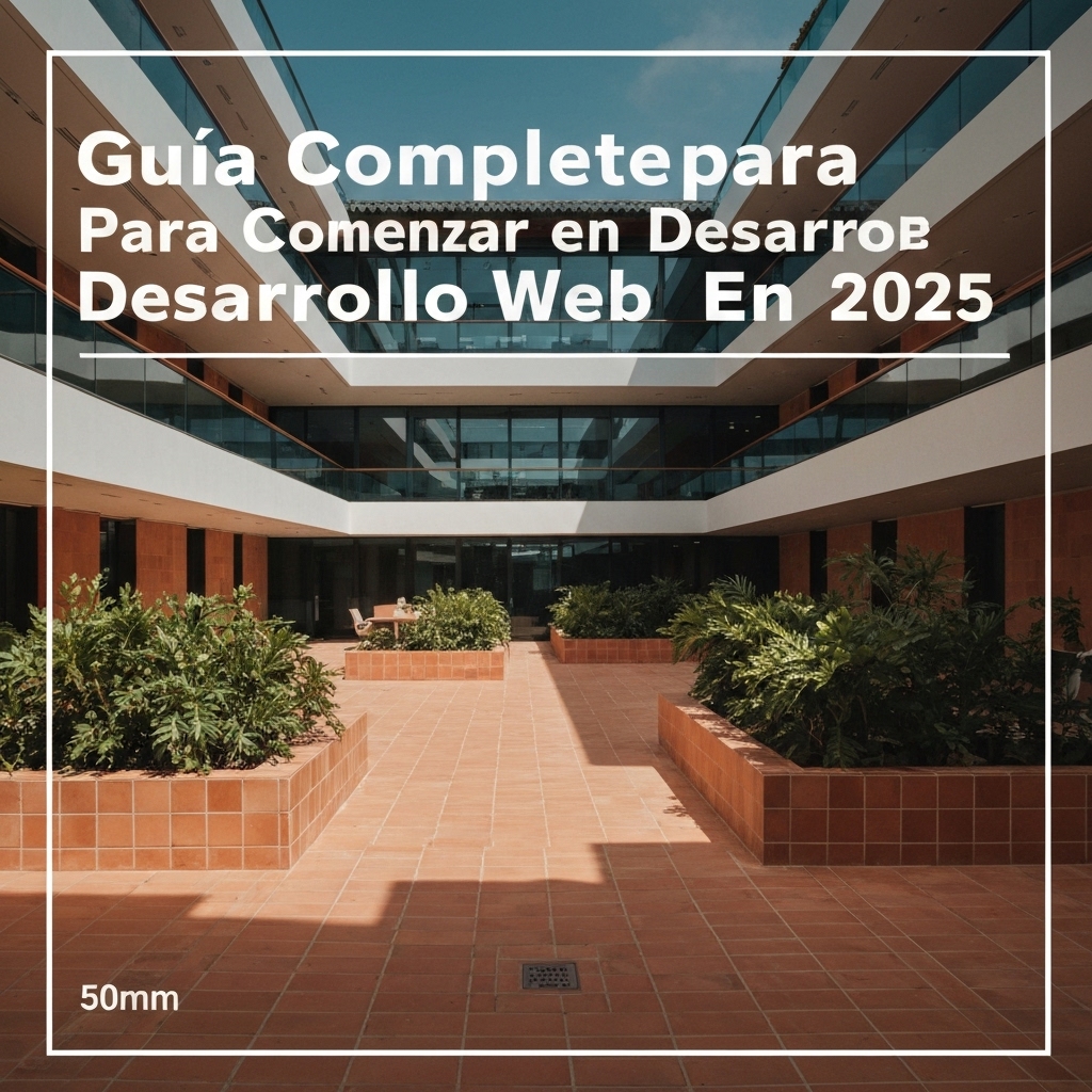 Guía completa para comenzar en desarrollo web en 2025